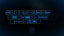 Abstract minimalistic keyboards typography font glow alaphabet wallpaper