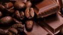 Chocolate food coffee beans wallpaper