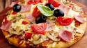 Food pizza wallpaper