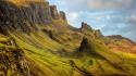 Landscapes hills scotland isle of skye meh wallpaper