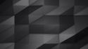 Minimalistic gray triangles wallpaper