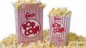 Movies fluffy popcorn boxes cinema theater movie time wallpaper