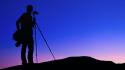 Silhouette cameras arizona photographers tripod equipment wallpaper