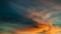 Sunset clouds sun skies sky wallpaper