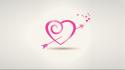Valentines hearts graphics vector art wallpaper