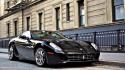 Ferrari front buildings italy wheels 599 roadster luxury wallpaper