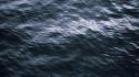 Water blue ocean minimalistic dark waves cold ripples wallpaper