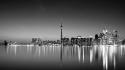 Black and white seattle cities wallpaper