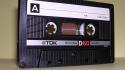 Cassette retro audio tapes wallpaper