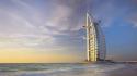 Dubai cities sea wallpaper