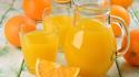 Fruits oranges strong fresh vitamins wallpaper