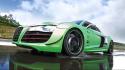 Green germany audi r8 sports cars races speed wallpaper