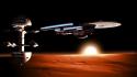 Mars glowing spaceships station science fiction sci-fi wallpaper