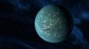 Outer space stars planets wallpaper