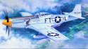 Aircraft military aviation air force p-51 mustang usaf wallpaper