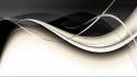 Black and white vector line gradient graphics wallpaper