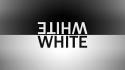 Black white typography simple background wallpaper
