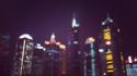 Cityscapes china skyscrapers bokeh shanghai blurred ed mcgowan wallpaper
