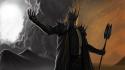 Sauron the lord of rings artwork wallpaper