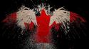Canada canadian flag wallpaper