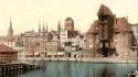 Danzig palace gdansk old photo photography sea wallpaper