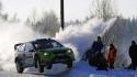 Ford focus rs wrc rally car wallpaper