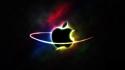 Apple inc. technology logos wallpaper