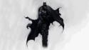 Batman minimalistic fantasy art black knight wallpaper
