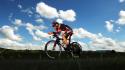 Clouds sports skyscapes cycling races cycles wallpaper