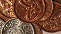 Coins money new zealand currency wallpaper