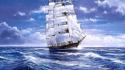 Ships sail ship sailing wallpaper