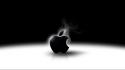 Apple black logo wallpaper