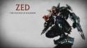 Game characters league of legends zed video games wallpaper