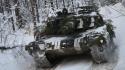 German kmw leopard 2 main battle tank 2a5 wallpaper