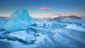 Ice landscapes nature fields glacier wallpaper