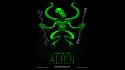 Zodiac artwork characters aliens black background sceptres wallpaper