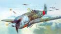 Aircraft war flying artwork wallpaper
