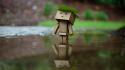 Danboard boxes reflections wallpaper