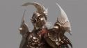 Fantasy art armor artwork warriors simple background wallpaper