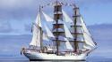 Gloria colombia sailing ships wallpaper