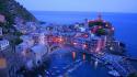 Light landscapes nature cityscapes italy vernazza wallpaper