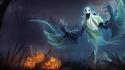 Scary halloween ghost wallpaper
