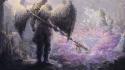 Angels artwork fantasy art guardians paintings wallpaper