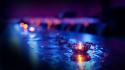 Candle light photography wallpaper