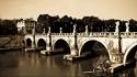 Italy rome bridges cityscapes landscapes wallpaper