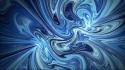 Whirlwind abstract backgrounds blue digital art wallpaper