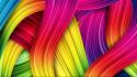Abstract colorful lines wallpaper