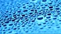 Blue water bubbles wallpaper