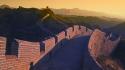 Great wall of china sunset wallpaper