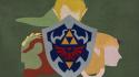 Link the legend of zelda coat arms wallpaper